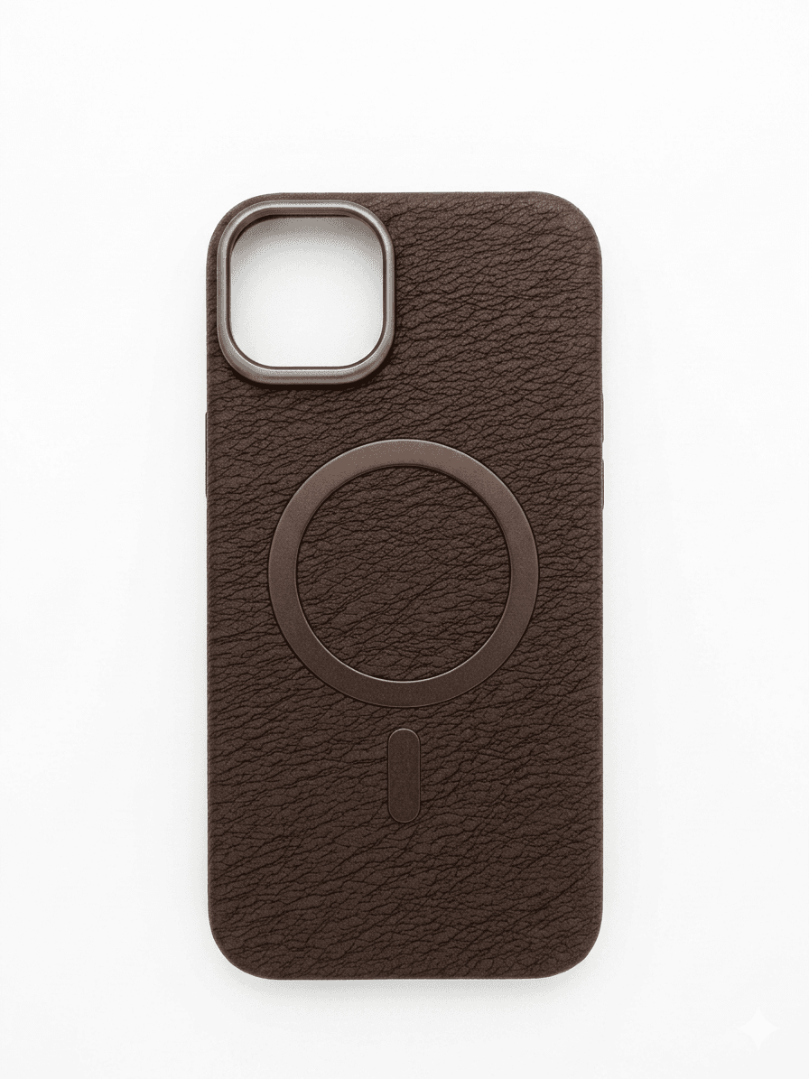 iPhone 14 Plus SleeCase Leather - iPhone 14 Plus Brown