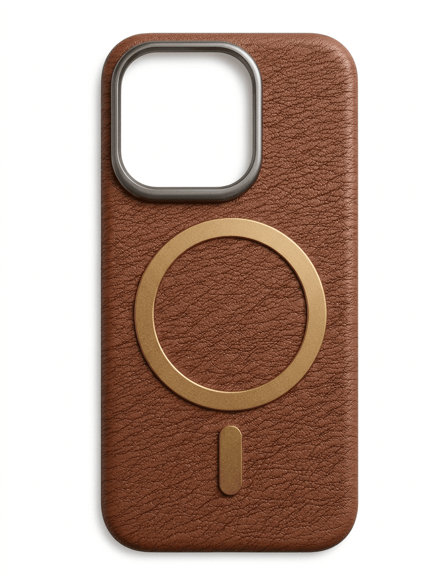 SleeCase Leather Texture IPhone 15 Pro - Image 1
